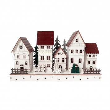 LED Weihnachtsdeko Winterstraße