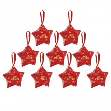 Mon Cheri Kleiner Stern Geschenkverpackung mit 4 Pralinen 42g 9er Pack