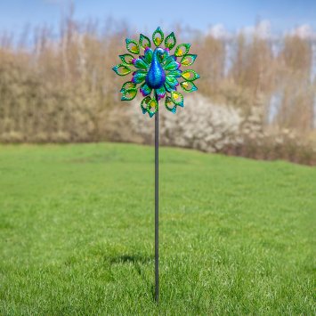 Solar LED Windrad Pfau