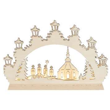 Mini Schwibbogen Kurrende