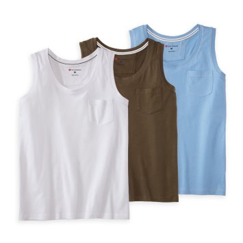 Baumwoll-Trägershirt 3er-Pack