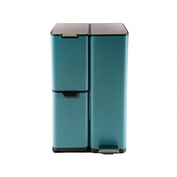 Mülltrennsystem Jannik 60 Liter Türkis