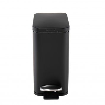 Pedalmülleimer Modern 5 Liter Schwarz