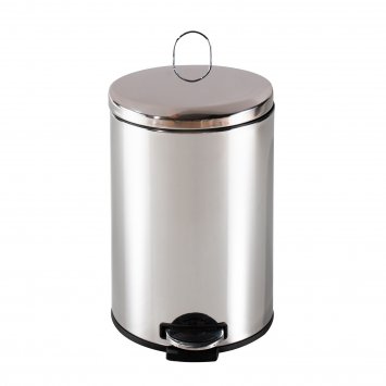 Pedalmülleimer Edelstahl Jannik 12 Liter