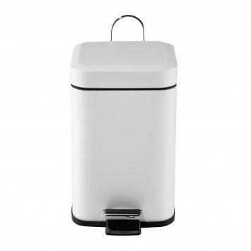 Treteimer eckig Jannik 3 Liter Weiß