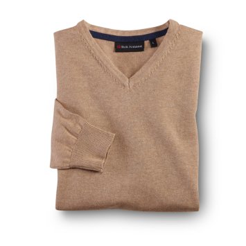 Aktueller V-Pullover