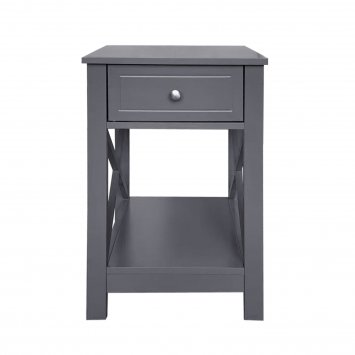 Nachttisch Hayet Grau
