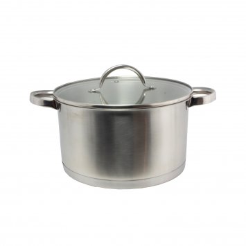 Bratentopf 24 cm mit Glasdeckel