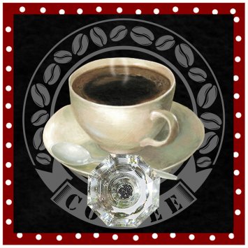 Wandhaken 4er-Set Coffee
