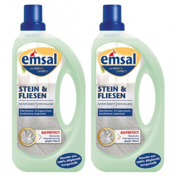 emsal Stein und Fliesen Oberflächen und Fugenschutz 2000ml 2er Pack