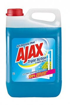 AJAX Glasreiniger 3 Fach Aktiv Streifenfrei Kanister 5000 ml