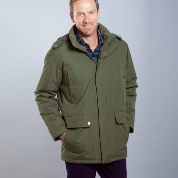 Lange Freizeitjacke