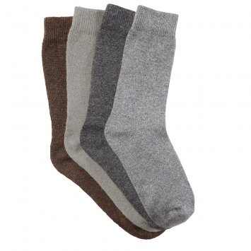 Wollsocken mit Alpaka