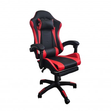 Schreibtischstuhl Krit Relax Schwarz-Rot