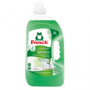 Frosch - Spiritus Glas-Reiniger Streifenfreie Reinigung von Glas 5l