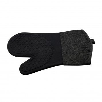 Topfhandschuh Jeans Schwarz