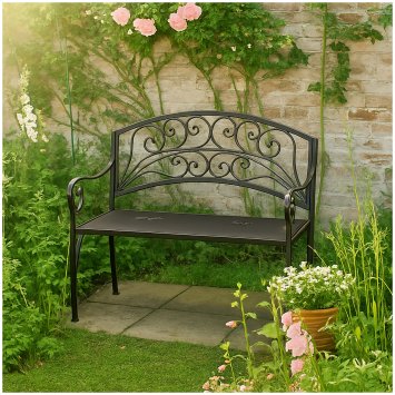 Metallbank in Rostoptik