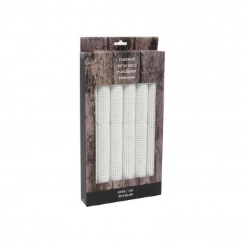 Tischset 6-teilig Platzset Weiß