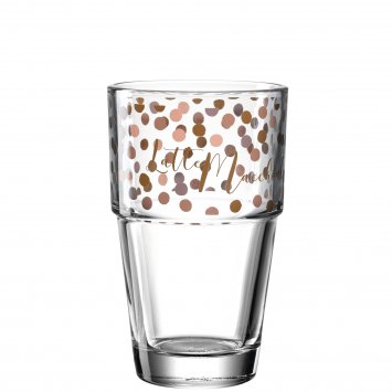 Becher 410 ml Solo Rosé Braun
