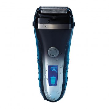 Aufladbarer Rasierer mit LC-Display