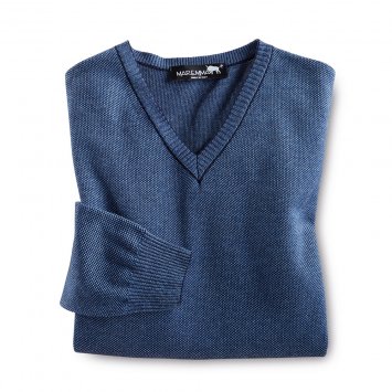 Aktueller V-Pullover