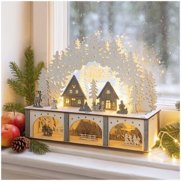 Leuchtbogen Dorfidylle