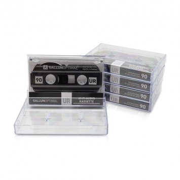 5er-Pack Audiokassetten 90 min