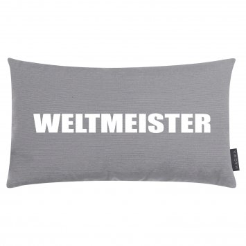Dekokissen Grau Weltmeister
