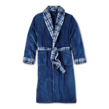 Hochwertiger Fleece-Bademantel
