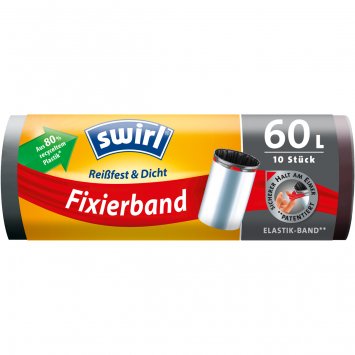 Swirl 60l Fixierband-Müllbeutel
