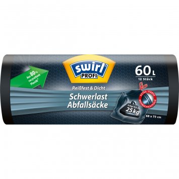 Swirl Profi Schwerlast Säcke 60l