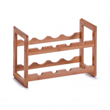 Weinregal für 8 Flaschen Bambus