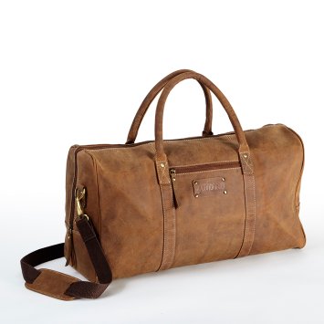 Büffelleder-Reisetasche