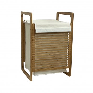 Wäschetruhe Bambus