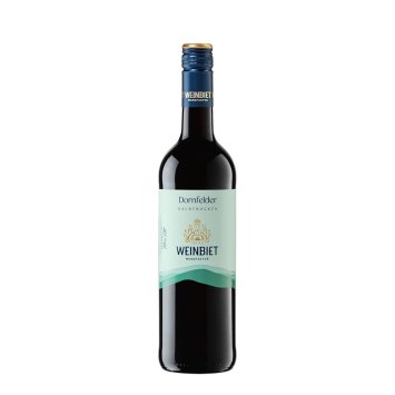 Weinbiet Manufaktur fruchtiger Dornfelder Rotwein halbtrocken 750ml