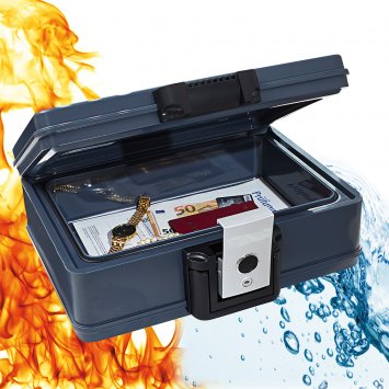 Feuer- und wassersichere Dokumentenbox
