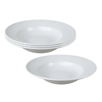 Pastateller Ø 28 cm Weiß Antonia