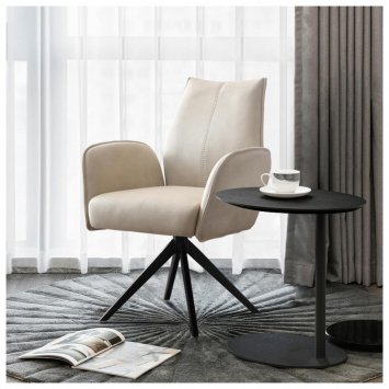 Stuhl mit Armlehnen und Drehbar Edward