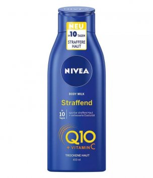Nivea Body Milk Hautstraffend Q10+Vitamin C 400ml 4er Packung