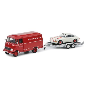 Mercedes Benz L319 mit Anhänger