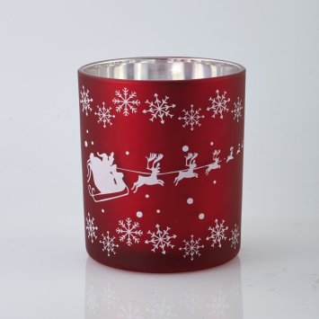 Teelichthalter aus Glas