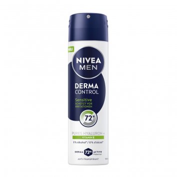 Nivea Men Deo Spray Derma Control Sensitive 72h Packung 150ml