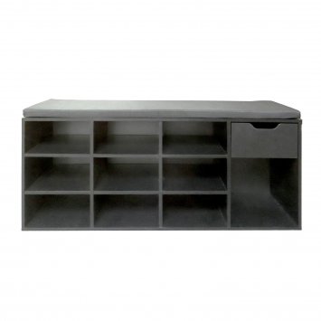 Garderobenbank mit 10 Fächern und Schublade Lisa