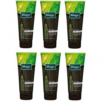 Kneipp 2in1 Männer Dusche Startklar Lemongras Guarana 200ml 6er Pack