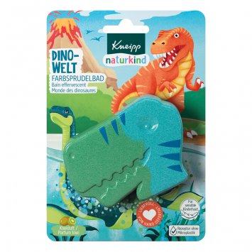 Kneipp Naturkind Farbsprudelbad Dino Welt 3 farbig 1 Stück