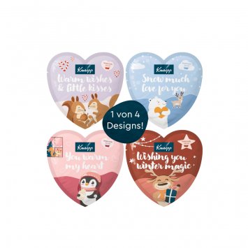 Kneipp Badekristalle Heart Sachets mit Preiselbeeröl Packung 40g
