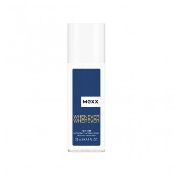 Mexx Whenever Wherever Deo Men Natural Spray schützt zuverlässig 75ml
