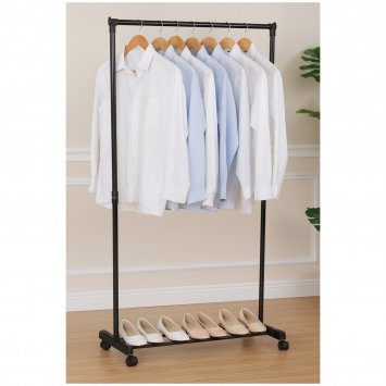 Garderobe mit 4 Rollen Lena