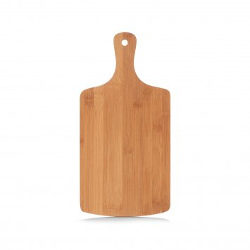 Schneidebrett mit Griff Bambus