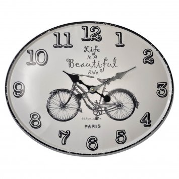 Wanduhr Fahrrad
